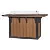 Finch SummerSide 72-Inch Bar Fire Table
