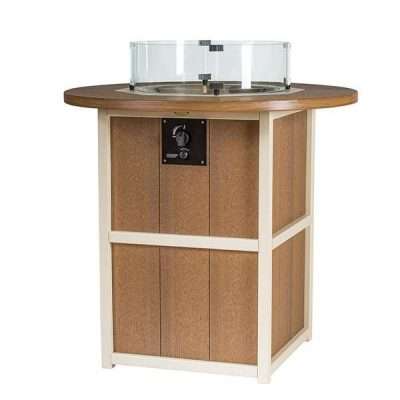 Finch SummerSide Round Bar Fire Table