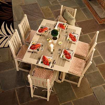 Finch 7-Piece Keystone Dining Set