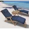 Royal Teak Collection 3-Piece Chaise Lounge Set