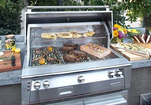 built-in gas grills