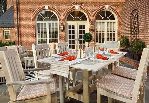 outdoor kitchen dining furniture