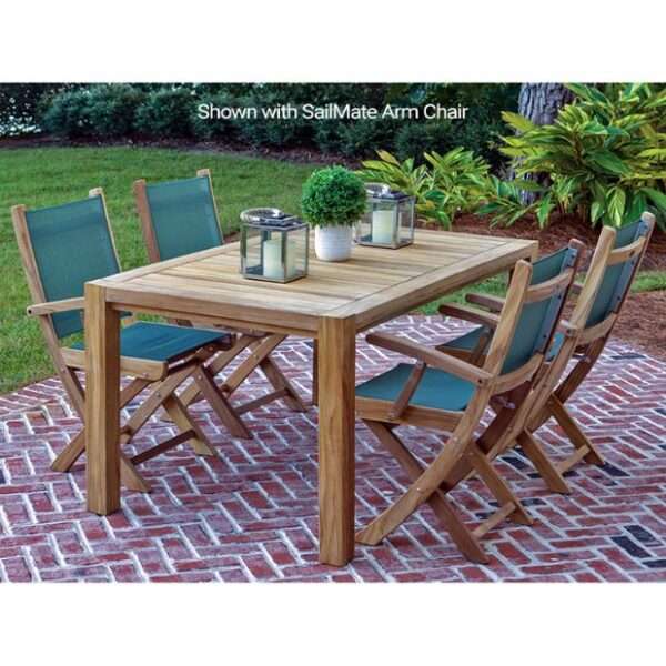 Royal Teak Collection 5-Piece 63-Inch Dining Set