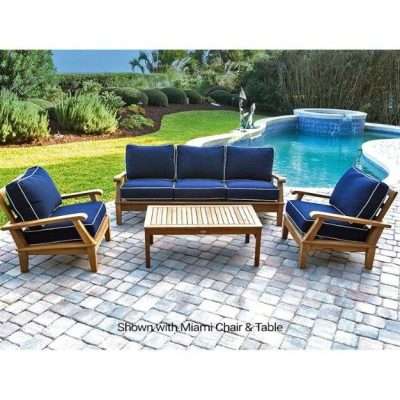 Royal Teak 4-Piece Conversation Set