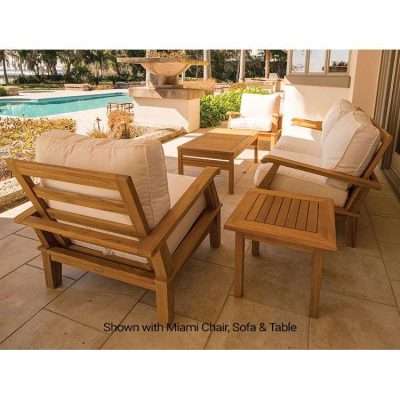 Royal Teak 6-Piece Miami Conversation Set