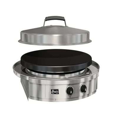 Evo Affinity 25G Built-In Flat-Top Gas Grill