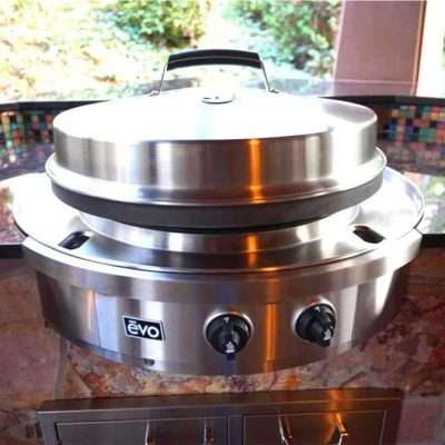 Evo Affinity 25G Built-In Flat-Top Gas Grill