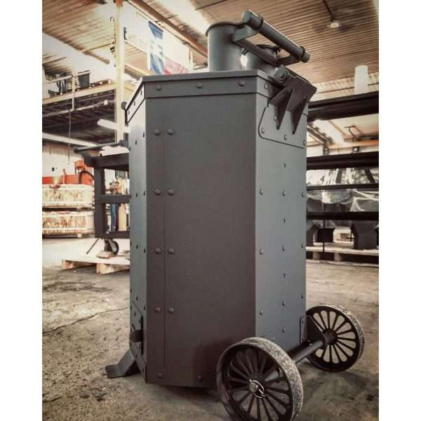 Hamrforge Double Barrel Barrel Smoker