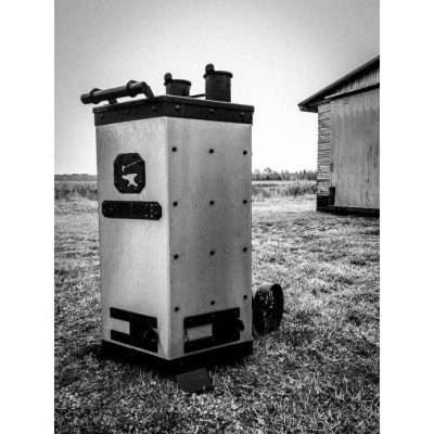 Hamrforge Double Barrel Barrel Smoker
