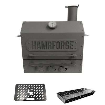 hamrforge old iron sides reverse flow smoker