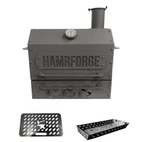 hamrforge old iron sides reverse flow smoker
