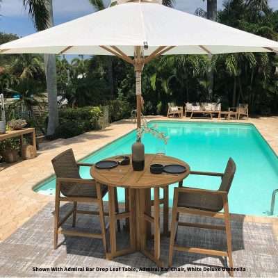 Royal Teak 4-Piece Admiral Bar Set