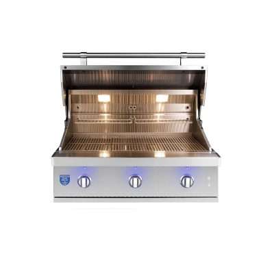 American Made Grills 36 Atlas Built In Grill Open