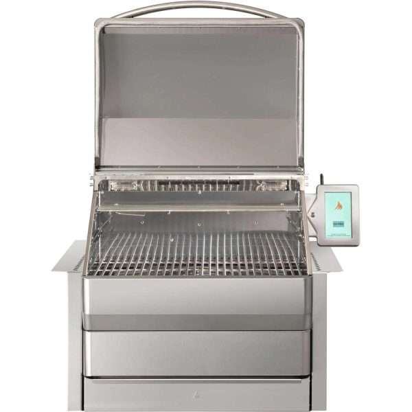 Memphis Grills 28" Pro ITC3 WiFi Built-In Pellet Grill Open