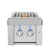 American Made Grills Estate Double Side Burner