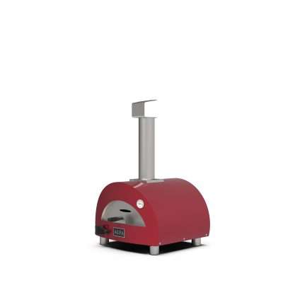 Alfa Moderno Portable Countertop Pizza Oven Red