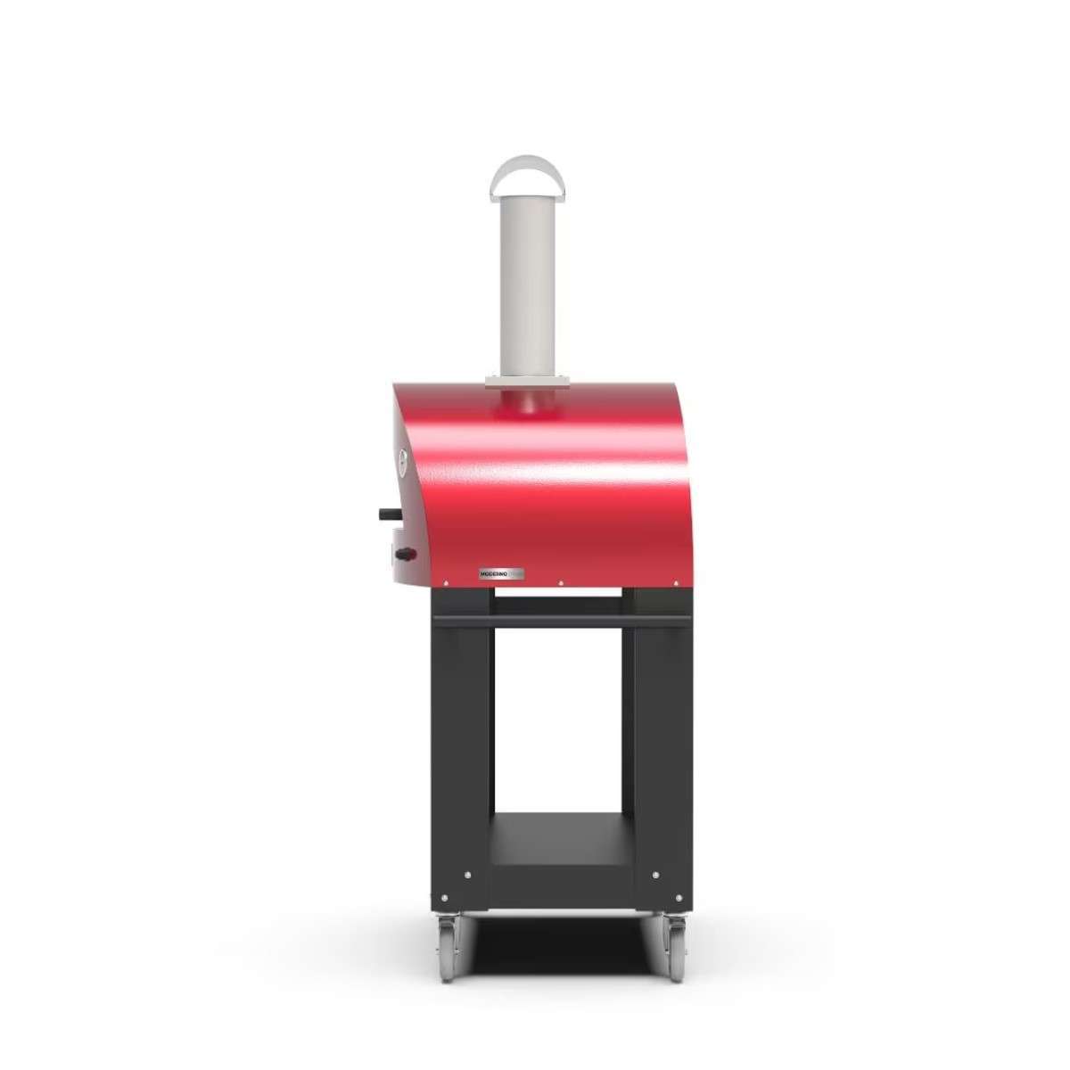 Alfa Moderno 3 Pizze Freestanding Gas Pizza Oven Antique Red 3