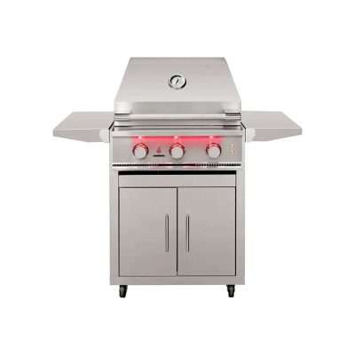 TrueFlame 25" 3-Burner Freestanding Gas Grill - TF25FS