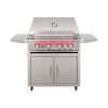 TrueFlame 32" 4-Burner Freestanding Gas Grill - TF32FS