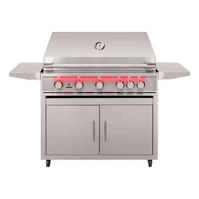 TrueFlame 40" 5-Burner Freestanding Gas Grill - TF40FS
