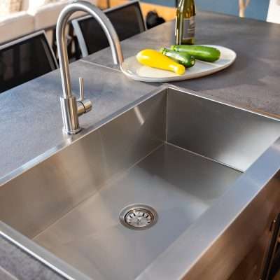 Trueflame 32" Outdoor Farmhouse Sink Package - TF-NK-32FH-P