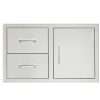 TrueFlame 42" 2-Drawer and Access Door Combo