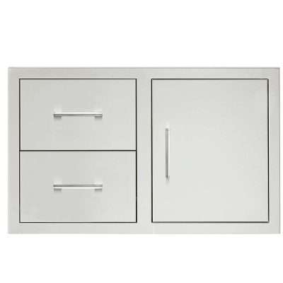 TrueFlame 42" 2-Drawer and Access Door Combo
