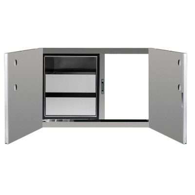 TrueFlame 36" 2-Drawer Dry Storage Pantry and Access Door Combo