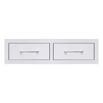TrueFlame 32" Double Horizontal Drawer - TF-DR2-32H-A
