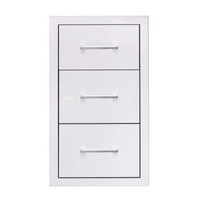 TrueFlame 17" Triple Drawers - TF-DR3-17-A