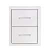 TrueFlame 17" Double Drawer Masonry Frame Return