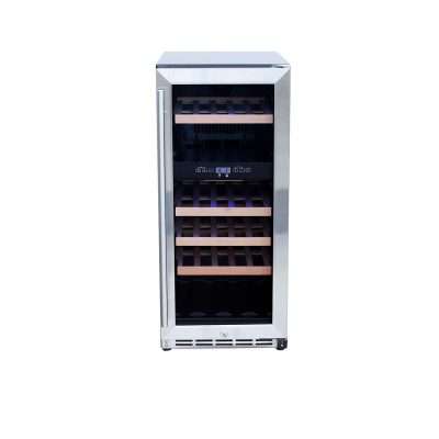Trueflame 15" Outdoor Rated Dual Zone Wine Cooler