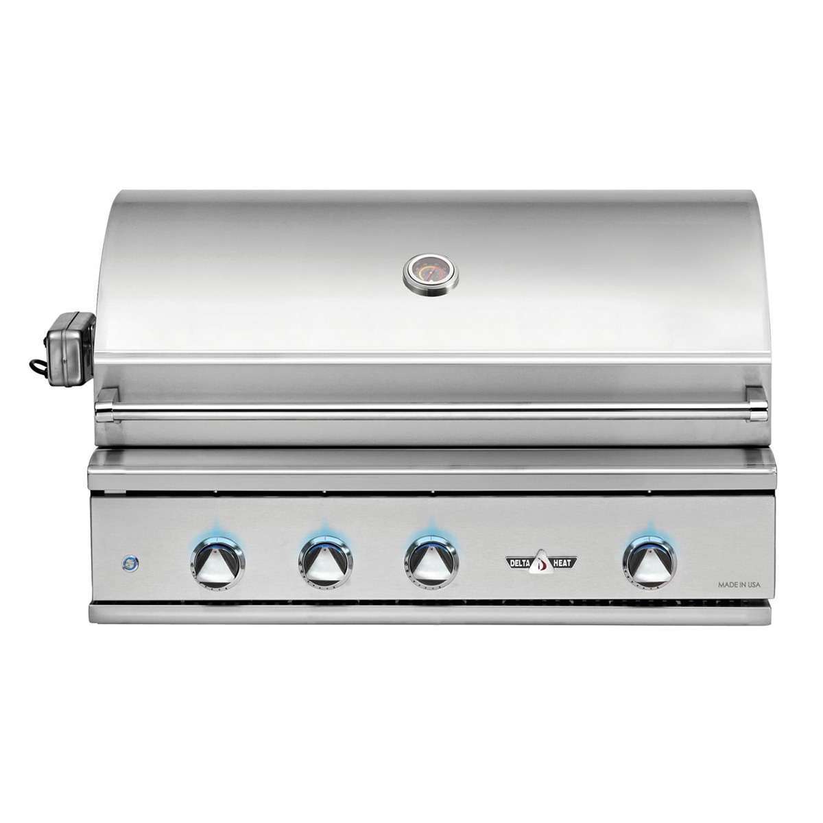 32fce1a28a2e9190b58d0dc0bd95c40a Delta Heat 38" 3-Burner Built-In Gas Grill with Rotisserie & Sear Zone
