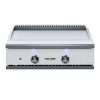 Delta Heat 32" Built-In Teppanyaki Grill - White Control Panel