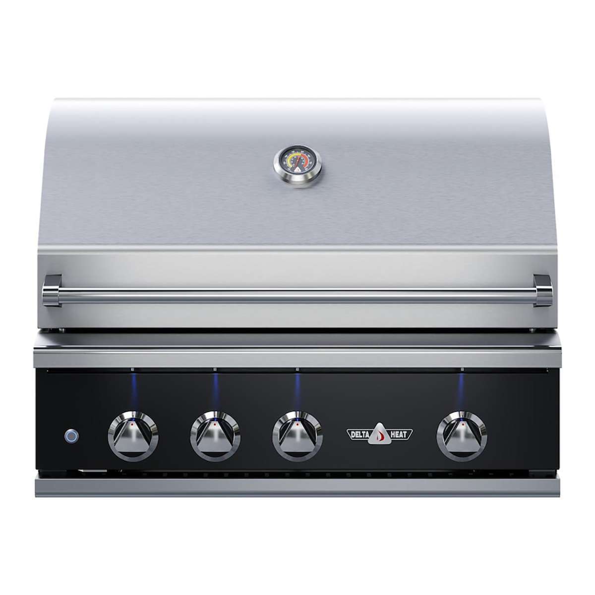 68628f51314819f58eb71dd8fcb1c84d 32" 3-Burner Built-In Grill w/ Rotisserie & Sear Burner - Black Control Panel