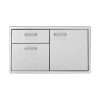Delta Heat 36" Access Door and Double Drawer Combo