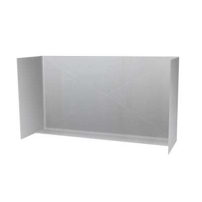 TrueFlame 48" Stainless Steel Wind Guard