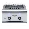 Delta Heat 22" Power Burner - White Control Panel