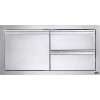 Napoleon 36" x 16" Single Door & Double Drawer Combo
