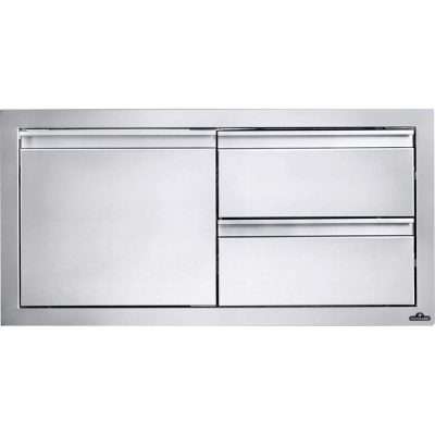 Napoleon 36" x 16" Single Door & Double Drawer Combo