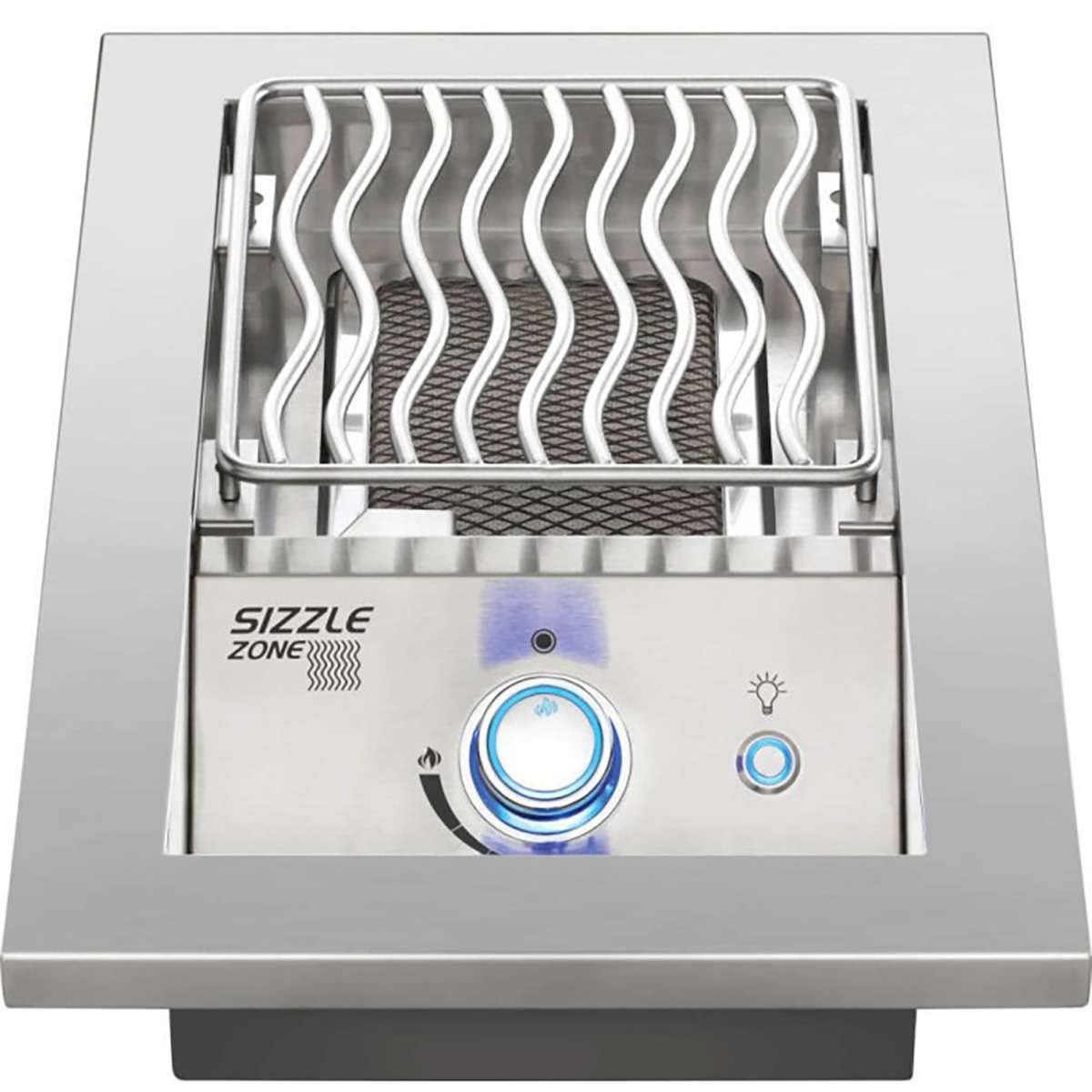 BIB10IRPSS-Web-Gallery-01-BIB10IR-DropIn-Burners-SizzleZone-GridHigh Napoleon 700 Series Built-In 10" Single Infrared Gas Burner