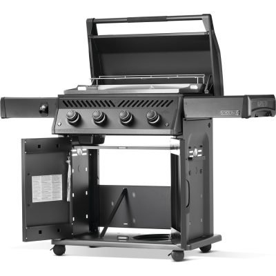 Napoleon Rogue PRO Phantom 30" Freestanding Gas Griddle Open Shelf