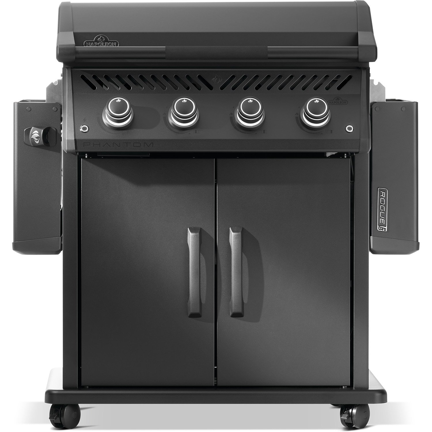 Rogue-Pro-RP30FTPK-PHM-Prod-Str-Shlf-Dwn Napoleon Rogue PRO Phantom 30" Freestanding Gas Griddle shelves down