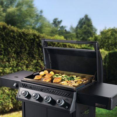 Napoleon Rogue PRO Phantom 30" Freestanding Gas Griddle lifestyle
