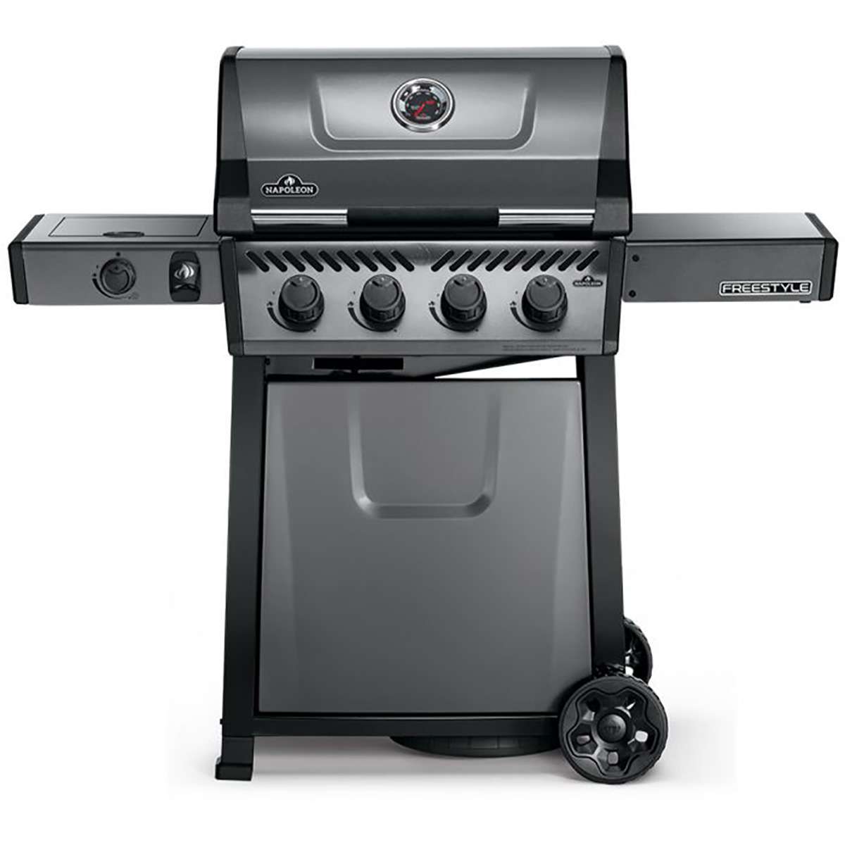 f425dsbpgt-ecp-a-05-22 Napoleon Freestyle 425 Propane Gas Grill with Range Side Burners