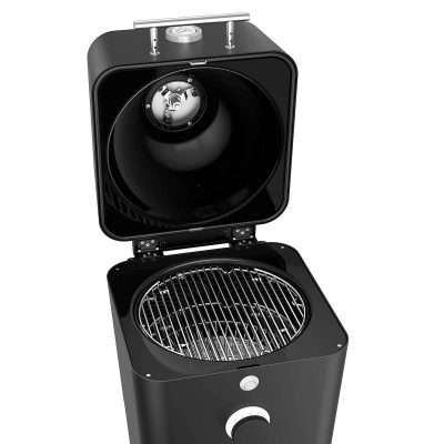 Everdure K1 Kamado Charcoal Grill Open