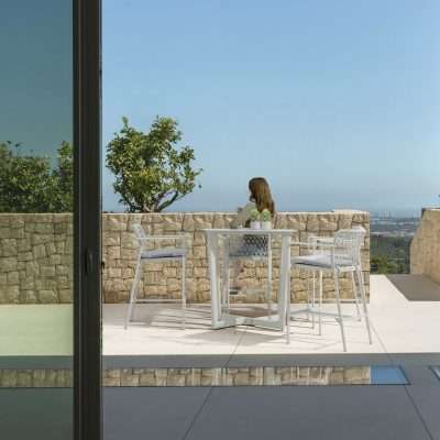 Couture Jardin CLUB Counter Stool