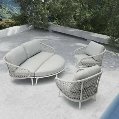 Couture Jardin Sofa Ottoman