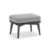 Couture Jardin DIVA Ottoman Anthracite