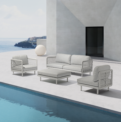 Couture Jardin CLUB Ottoman